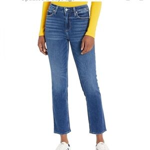PAIGE Cindy Crop Denim in Classic Blue